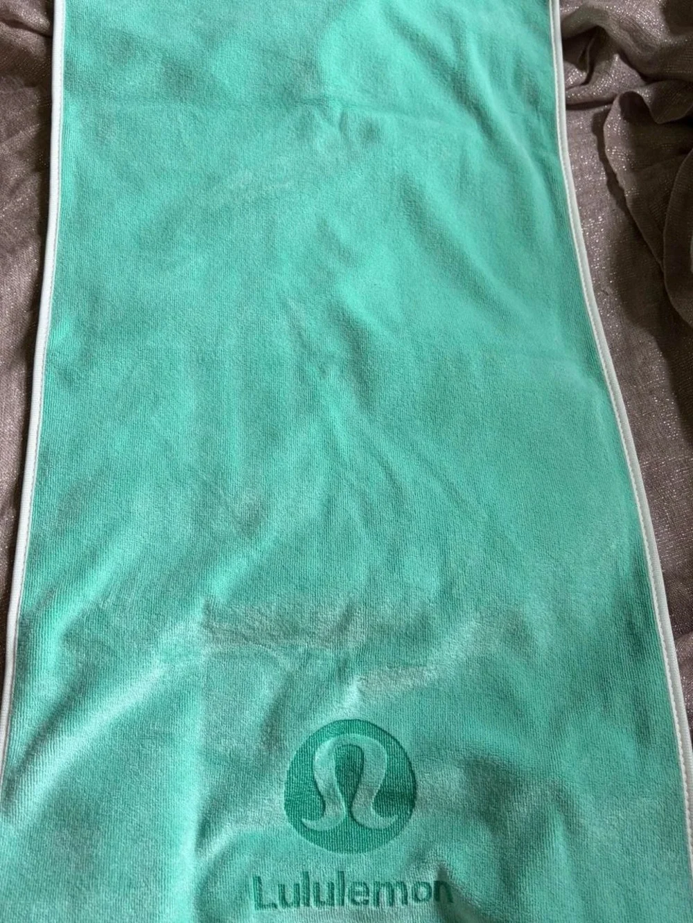 Lulu Teal hand towel